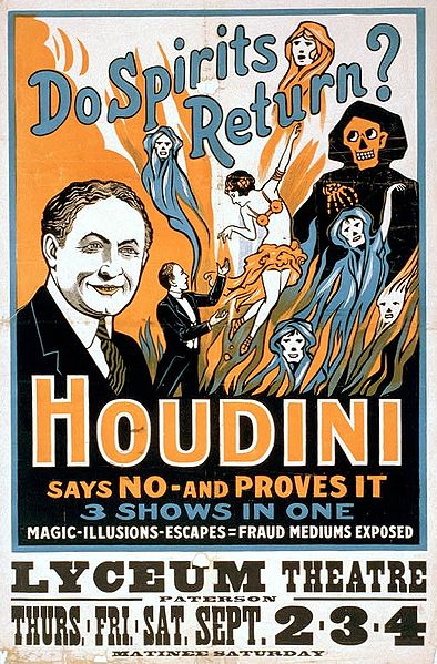 Houdini as ghostbuster