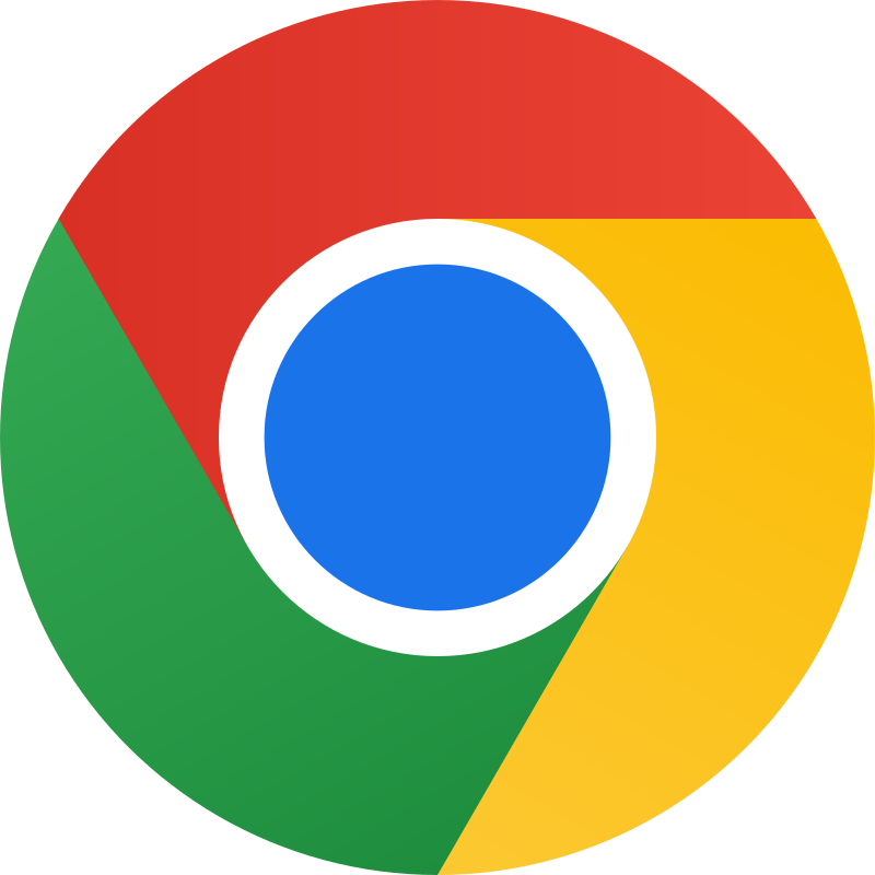 Google Chrome icon (February 2022)
