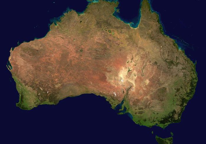 Australia satellite plane