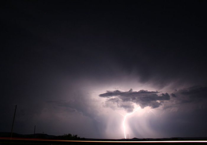 West Texas Lightning Storm