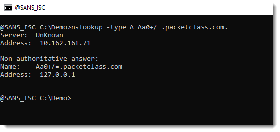 BASE64 Over DNS, (Wed, Sep 10th)
