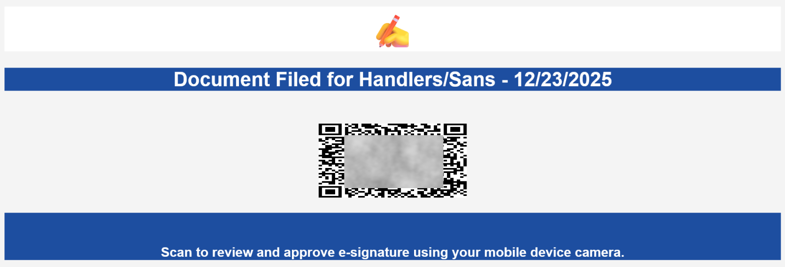 A phishing campaign with QR codes rendered using an HTML table, (Wed, Jan 7th)